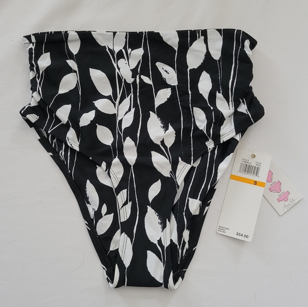 Anne B&W Bikini Swim Bottoms